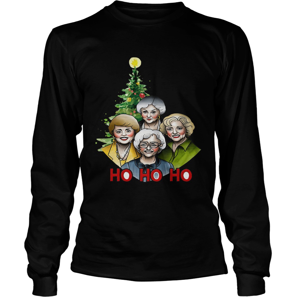 The Golden Girl Ho Ho Ho Christmas Tree LongSleeve