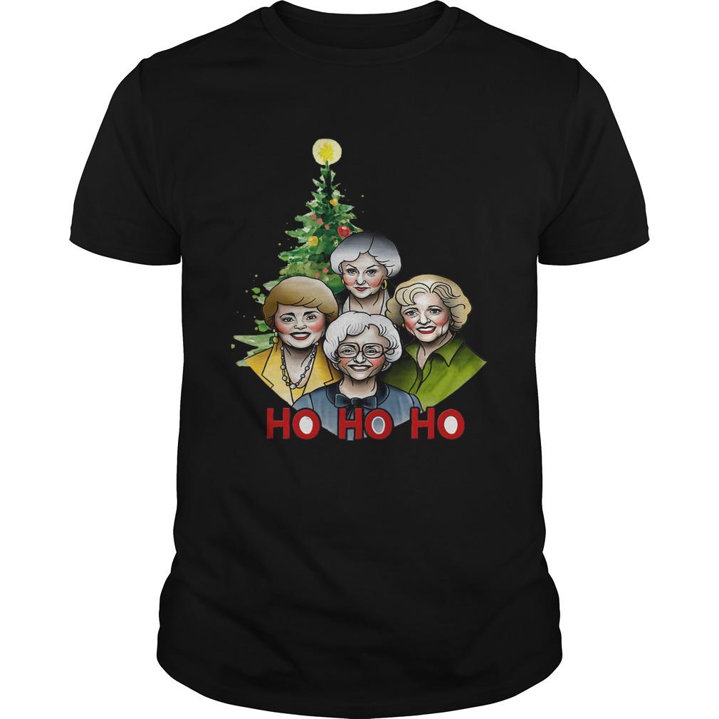 The Golden Girl Ho Ho Ho Christmas Tree shirt