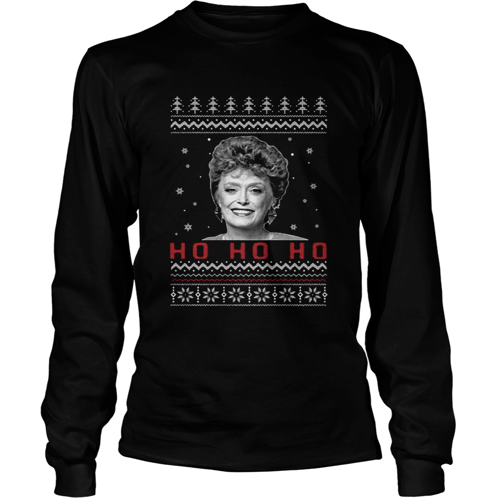 The Golden Girls Blanche Ho Ho Ho Christmas LongSleeve