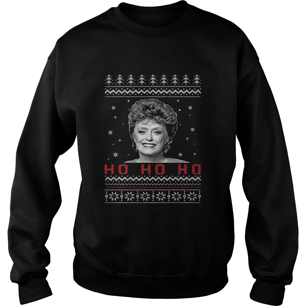 The Golden Girls Blanche Ho Ho Ho Christmas Sweatshirt