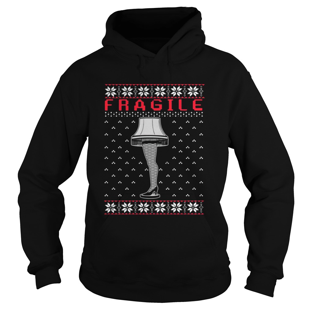 The Leg Lamp Fragile Christmas Shirt Hoodie