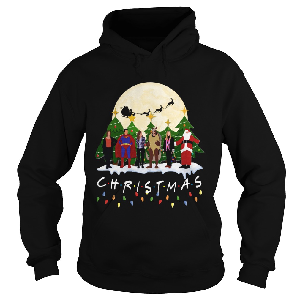 The One with the Halloween Party Christmas Hoodie