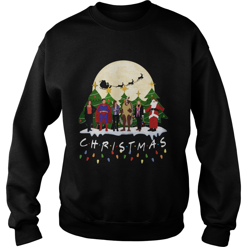 The One with the Halloween Party Christmas Sweatshirt