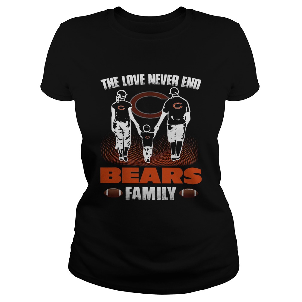 The love never end bears family Classic Ladies