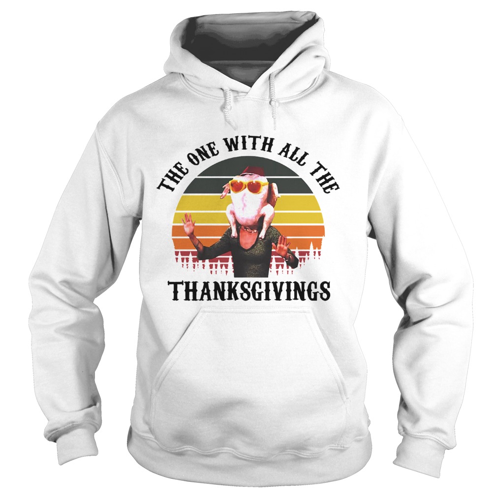 The one with all the Thanksgivings Friends Monica Turkey Hoodie