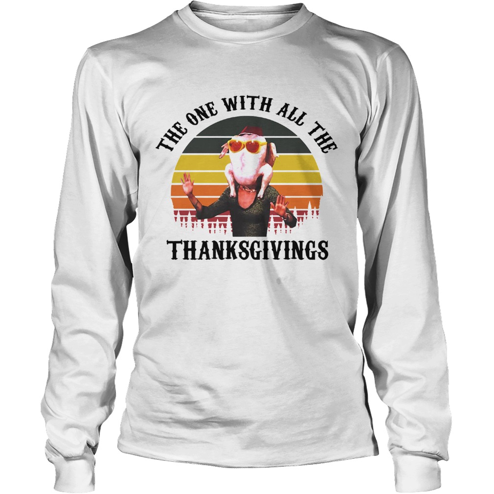 The one with all the Thanksgivings Friends Monica Turkey LongSleeve