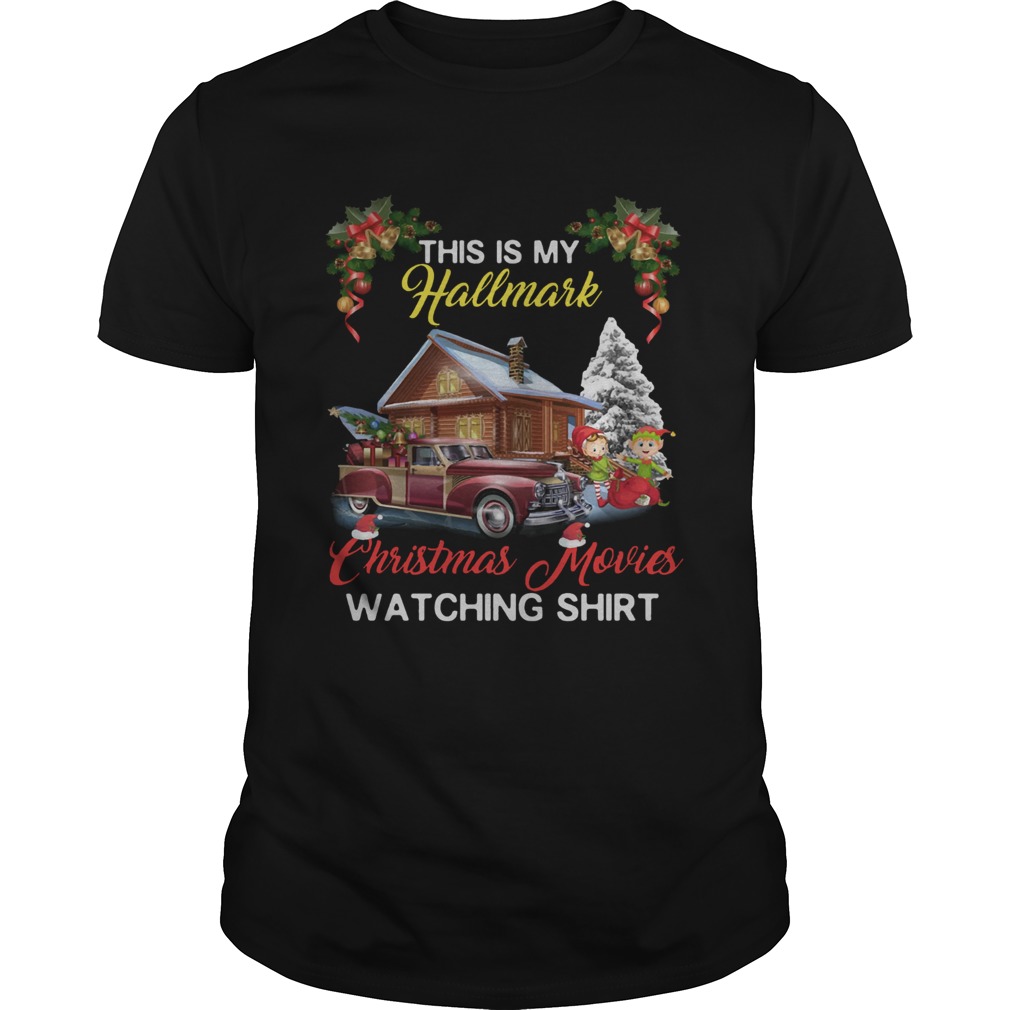 This Is My Hallmark Christmas Movies Watching 2019 Shirt