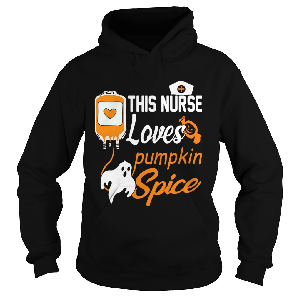 This Nurse Loves Pumpkin Spice Nurse TShirt Hoodie