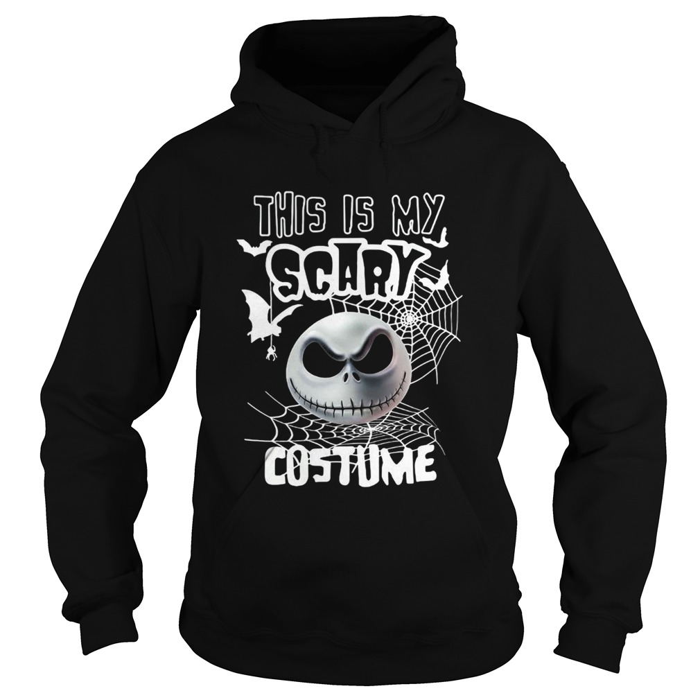 This is my scary costume halloween Jack Skellington Hoodie