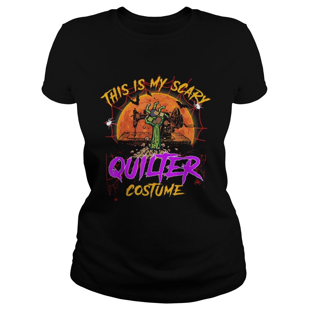 This is my scary quilter costume Halloween  Classic Ladies