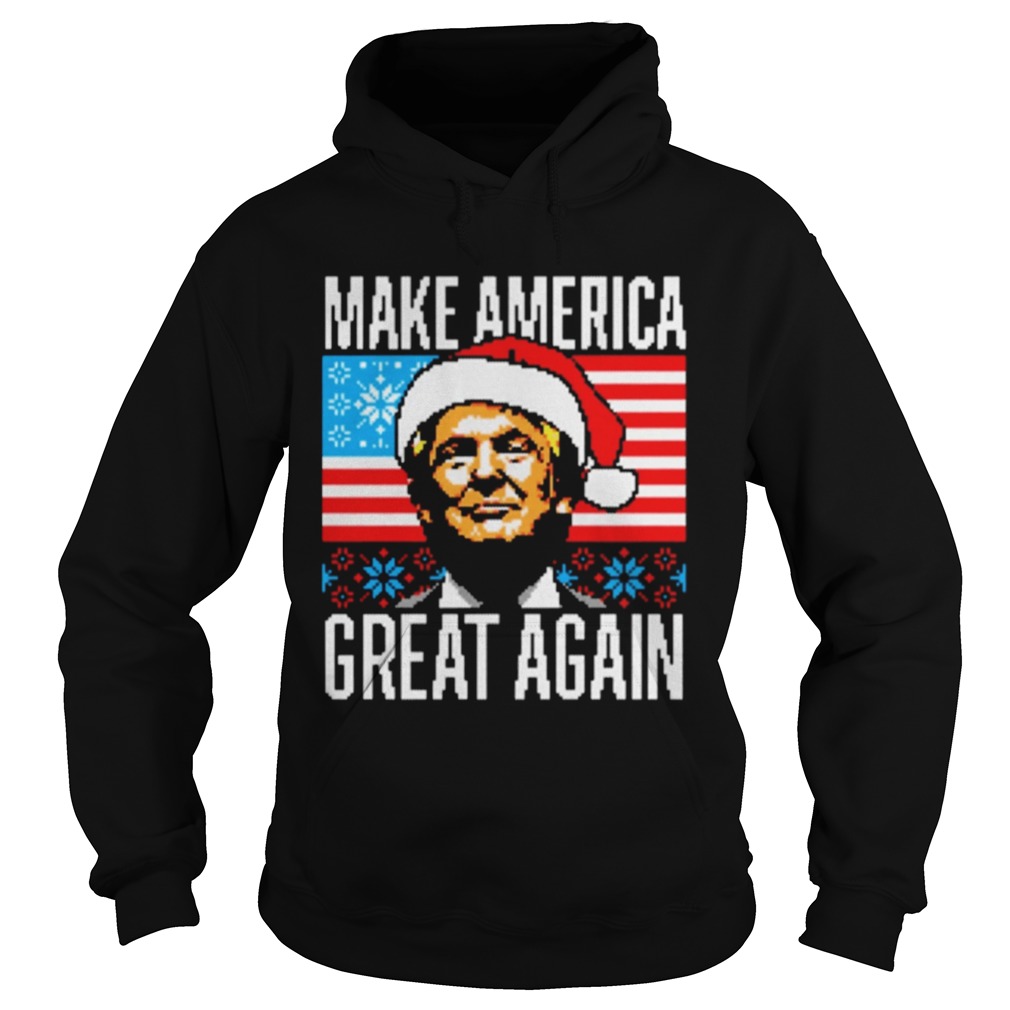 Trump make America great again Christmas Hoodie