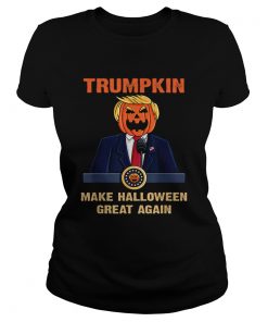 Trumpkin Make Halloween Great Again Funny Trump  Classic Ladies