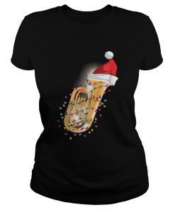 Tuba Christmas Shirt Classic Ladies