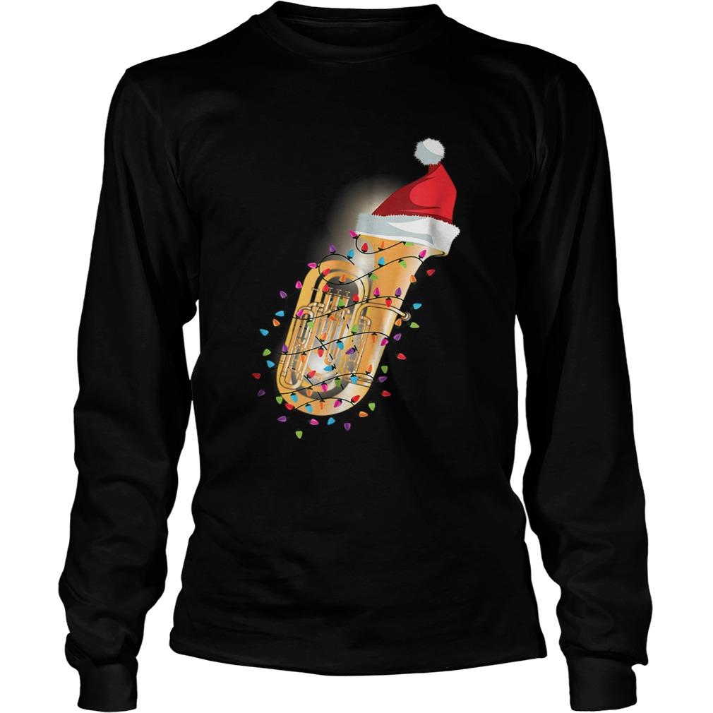 Tuba Christmas Shirt LongSleeve