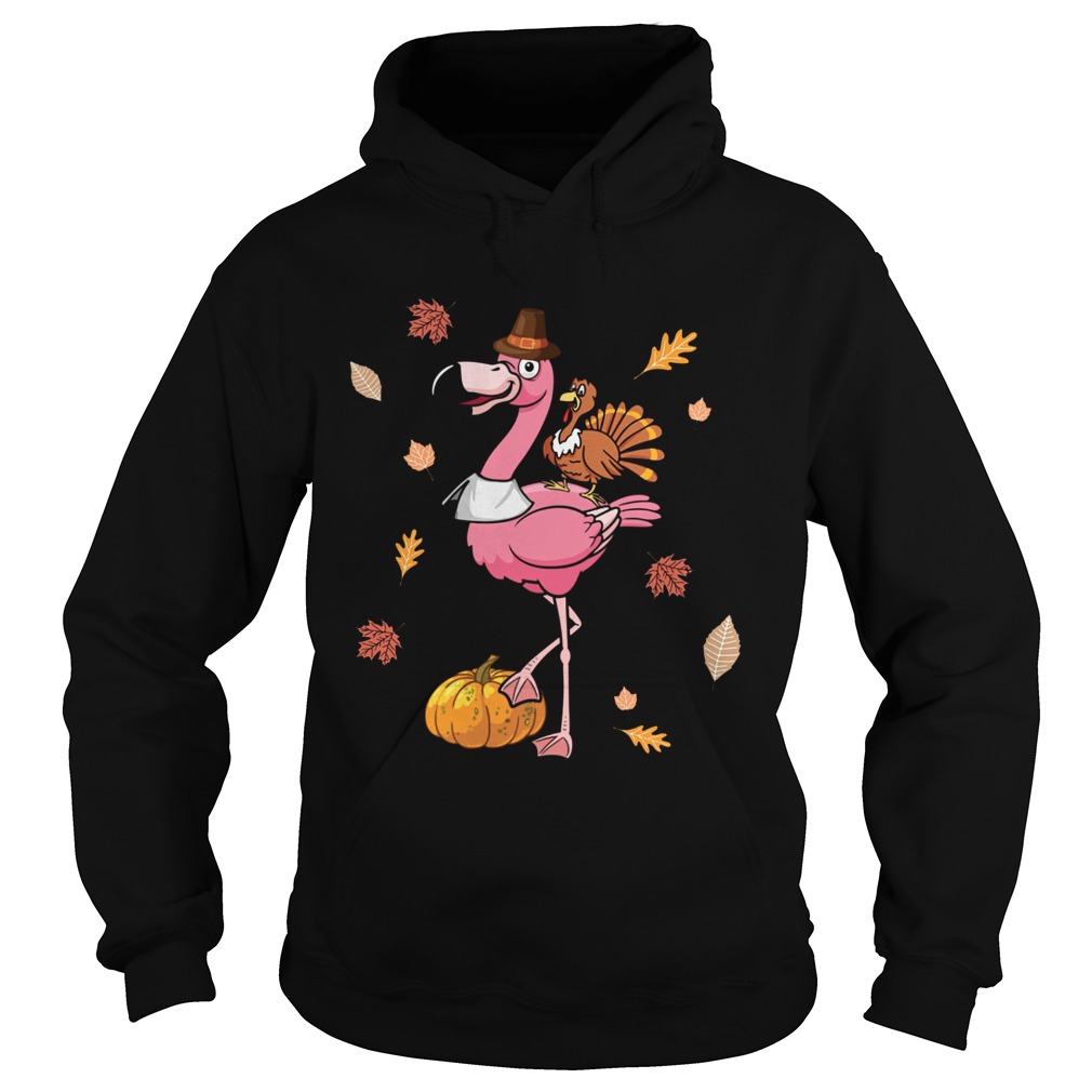 Turkey Flamingo Thanksgiving Hoodie