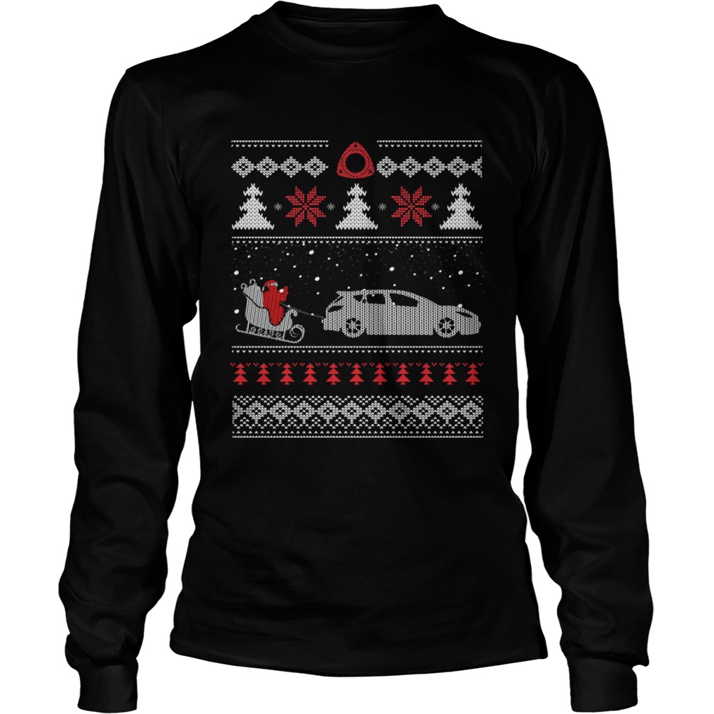 Ugly Car Christmas Shirt LongSleeve