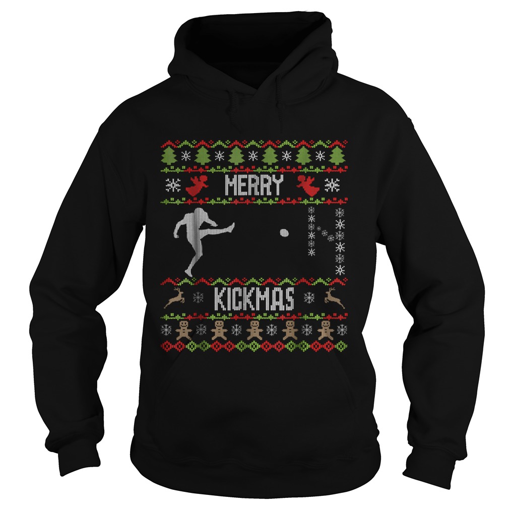 Ugly Christmas Football Sport Team Kicker TShirt Hoodie