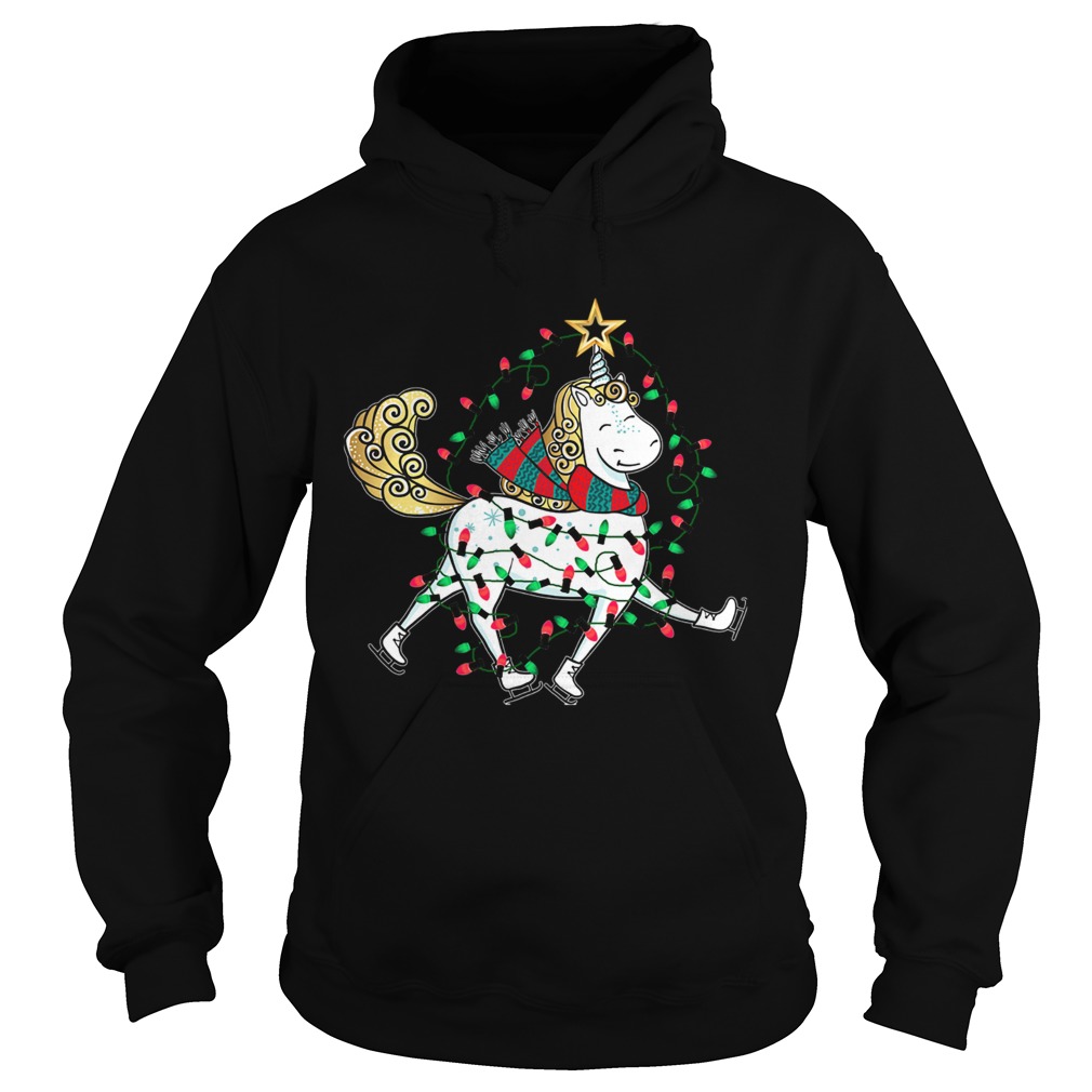 Unicorn Christmas Funny Unicorn Xmas TShirt Hoodie