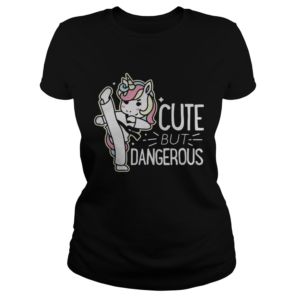 Unicorn cute but dangerous Classic Ladies