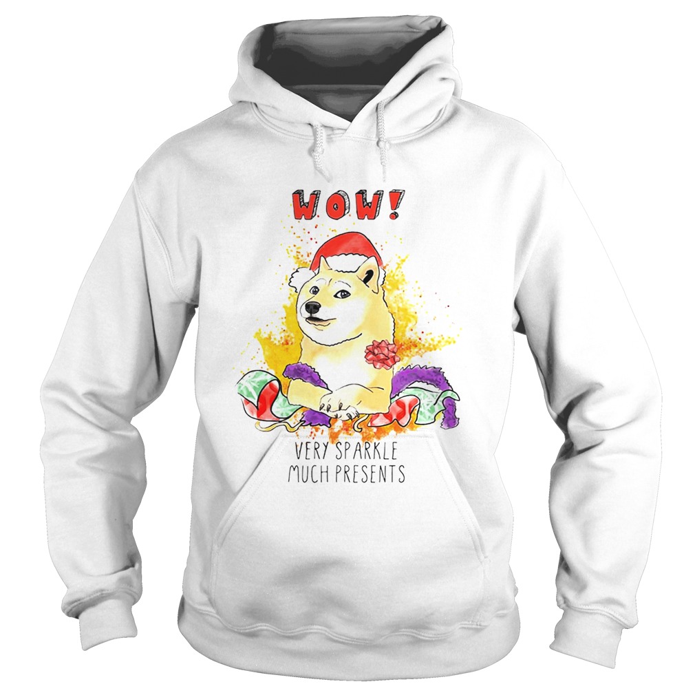 Very Sparkle Much Presents Doge Christmas TShirt Hoodie