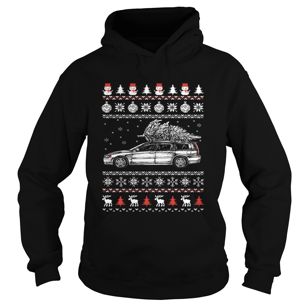 Volvo V70 Brings ugly Christmas sweater Hoodie