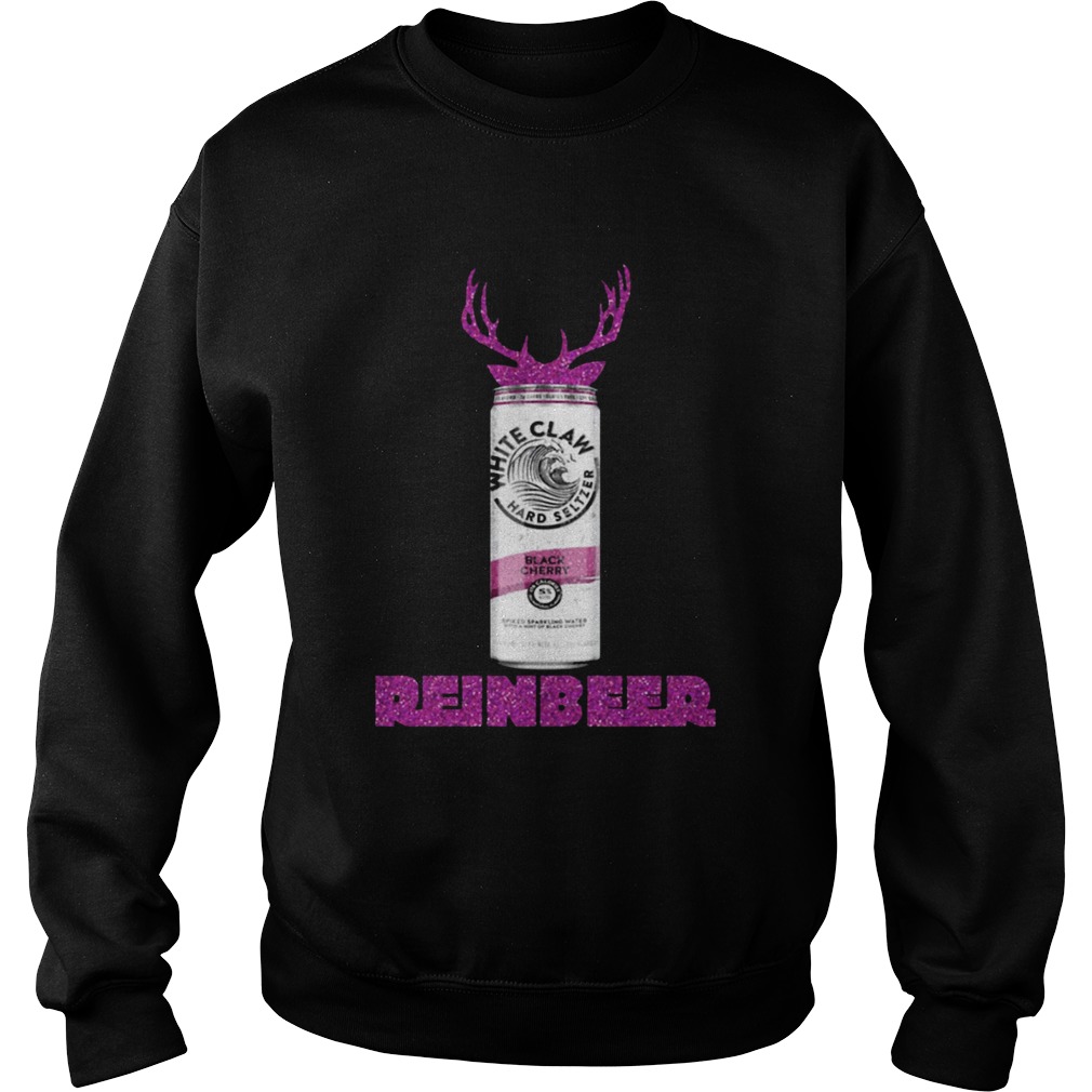 White Claw Black Cherry Sparkling Reinbeer Christmas Sweatshirt