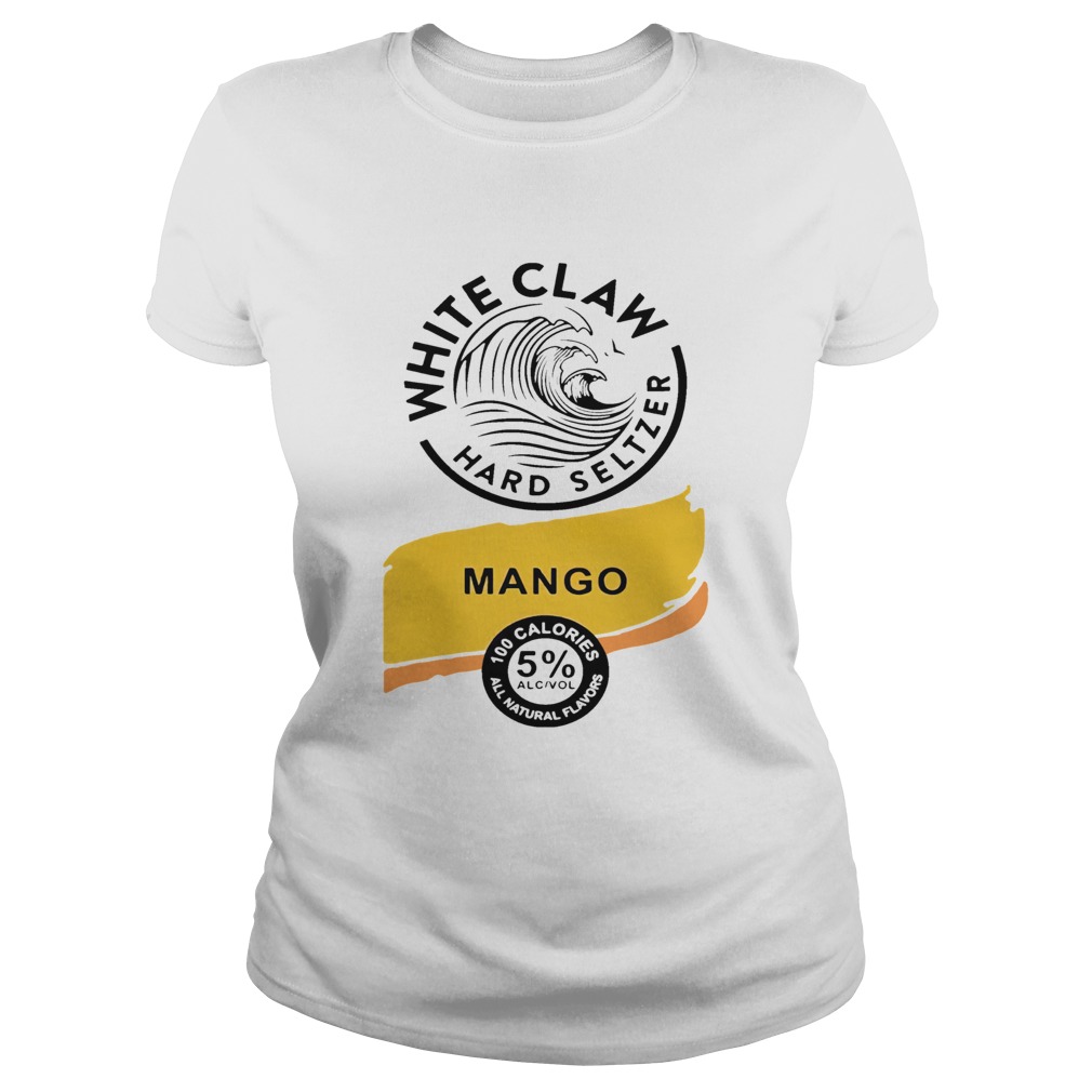 White claw Hard seltzer Mango Halloween Costume Classic Ladies