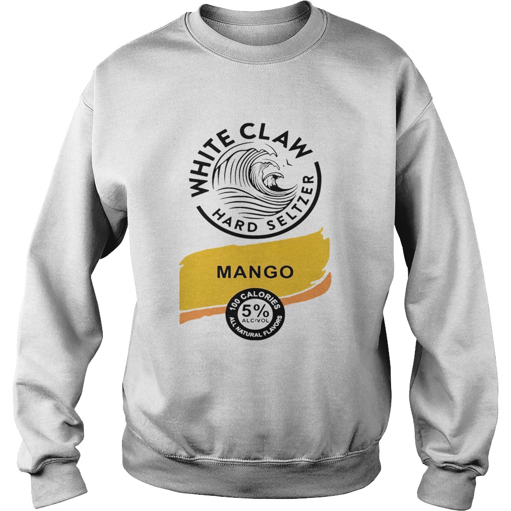 White claw Hard seltzer Mango Halloween Costume Sweatshirt