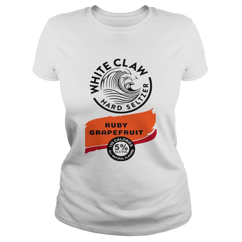 White claw Hard seltzer Ruby Grapefruit Halloween Costume Classic Ladies