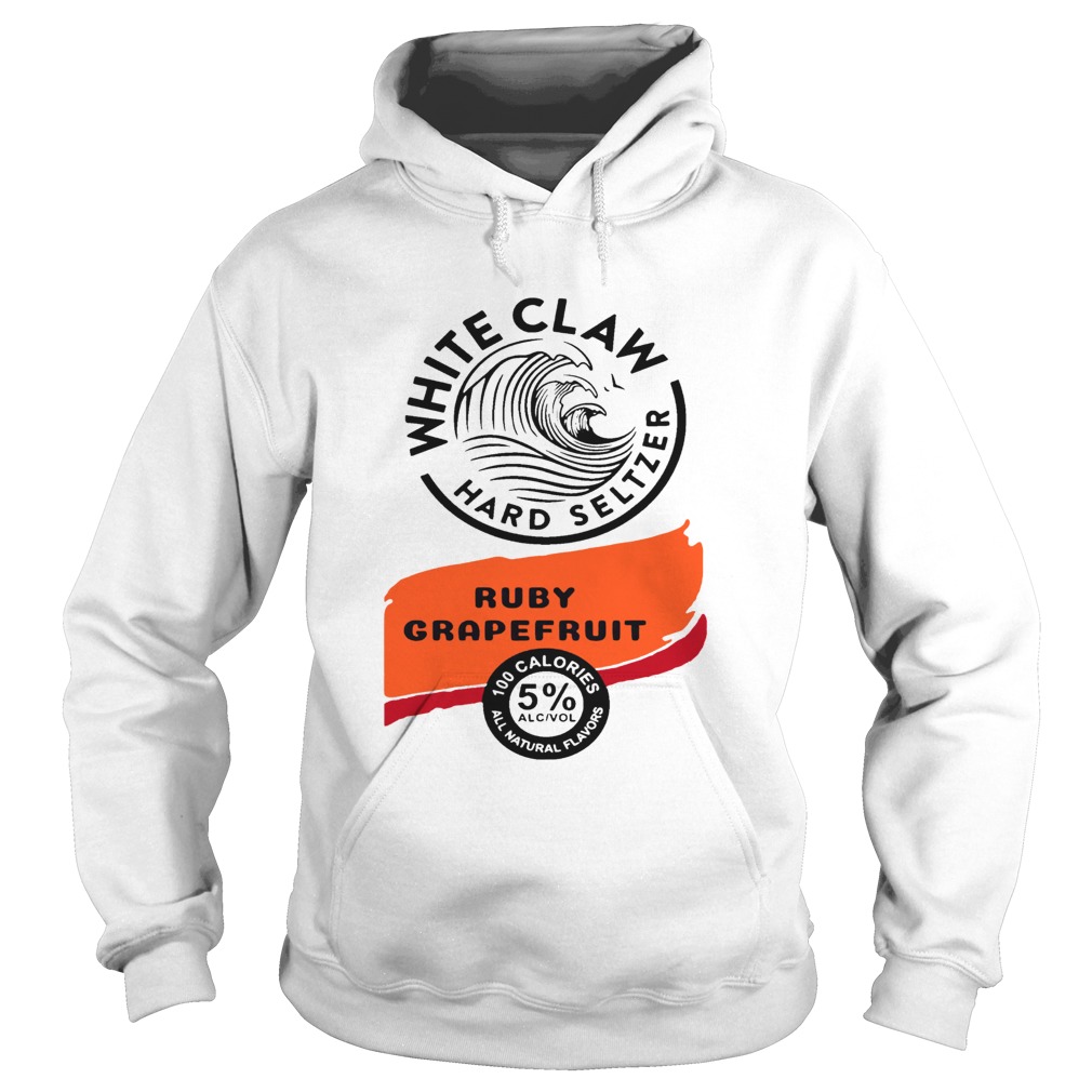 White claw Hard seltzer Ruby Grapefruit Halloween Costume Hoodie