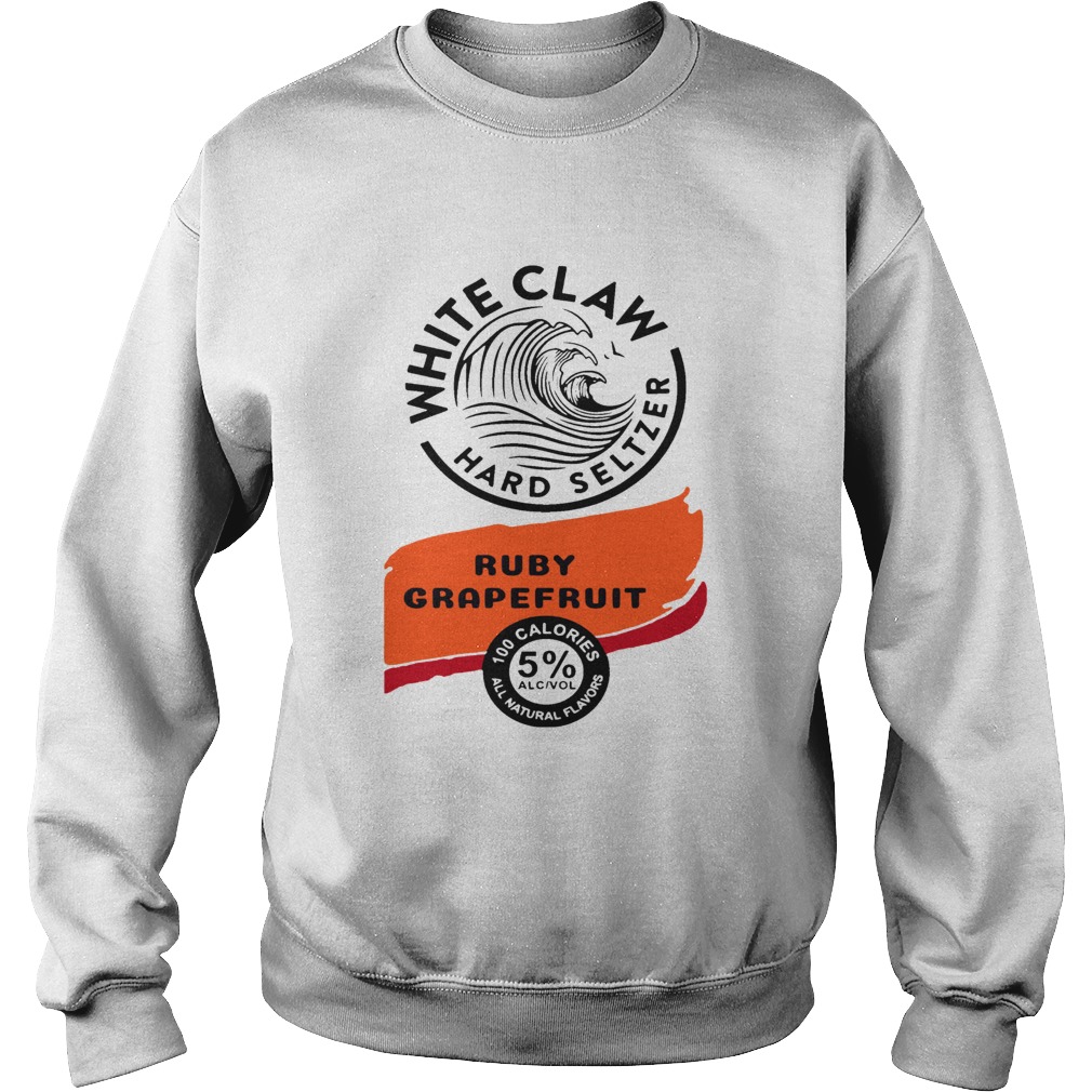 White claw Hard seltzer Ruby Grapefruit Halloween Costume Sweatshirt