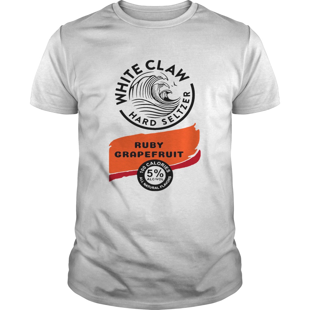 White claw Hard seltzer Ruby Grapefruit Halloween Costume shirt