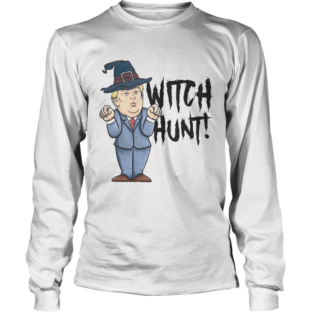 Witch Hunt Trump Witch Halloween Shirt LongSleeve