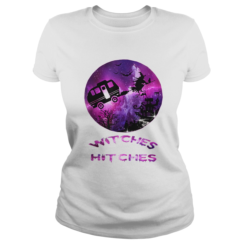 Witches With Hitches Funny Camping Halloween Gift Classic Ladies