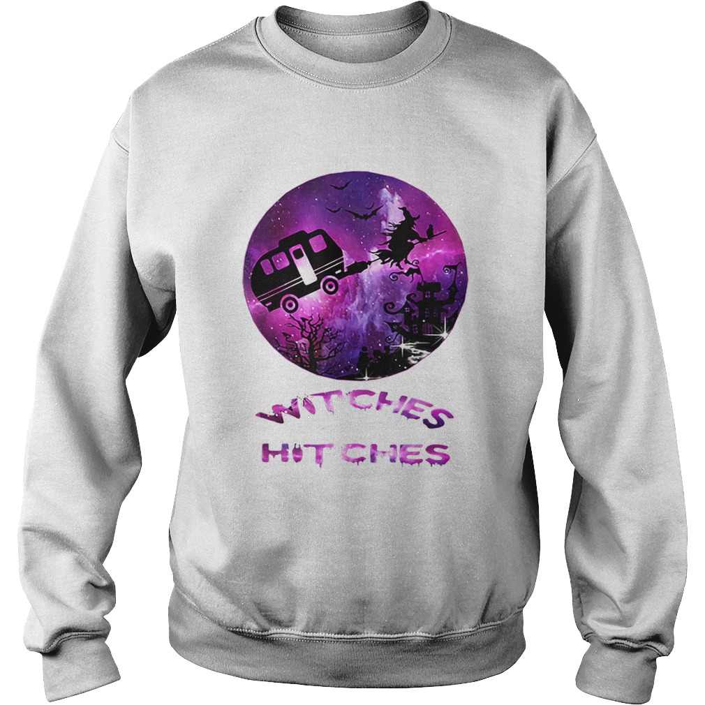 Witches With Hitches Funny Camping Halloween Gift Sweatshirt