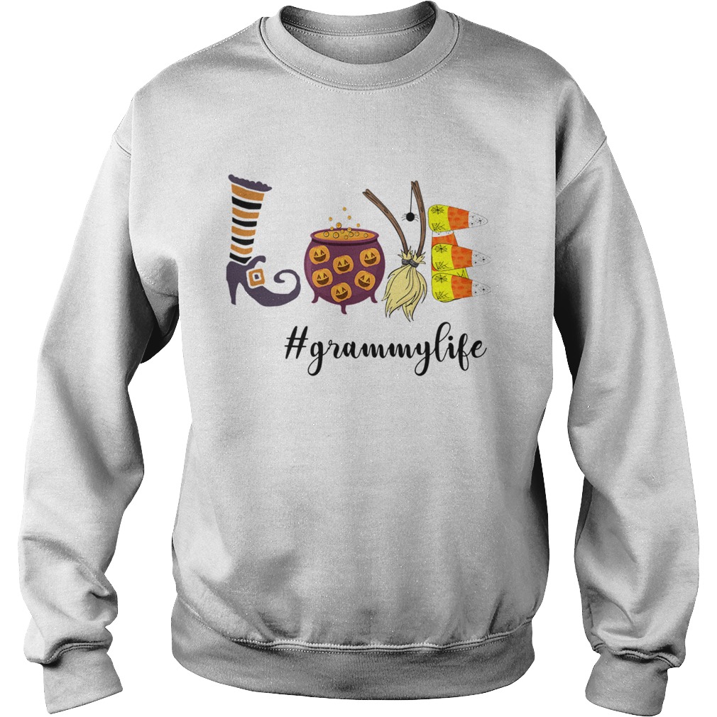 Women Halloween Love grammylife Grammy Life TShirt Sweatshirt