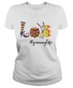 Women Halloween Love grannylife Granny Life TShirt Classic Ladies