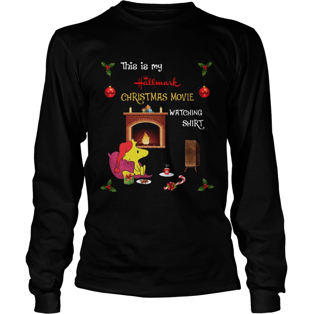 Woodstock This is Hallmark Christmas Movie watching LongSleeve