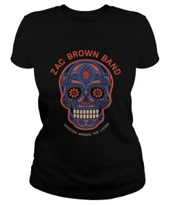 Zac Brown BandSugar Skull Halloween Day of the Dead  Classic Ladies