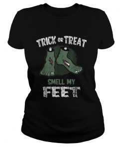 Zombie Trick or Treat Smell My Feet Halloween  Classic Ladies