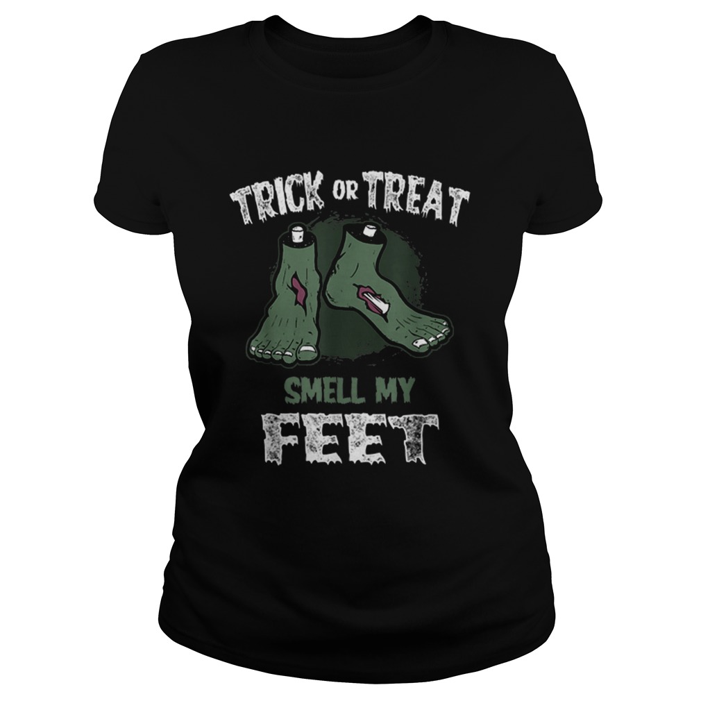 Zombie Trick or Treat Smell My Feet Halloween Classic Ladies