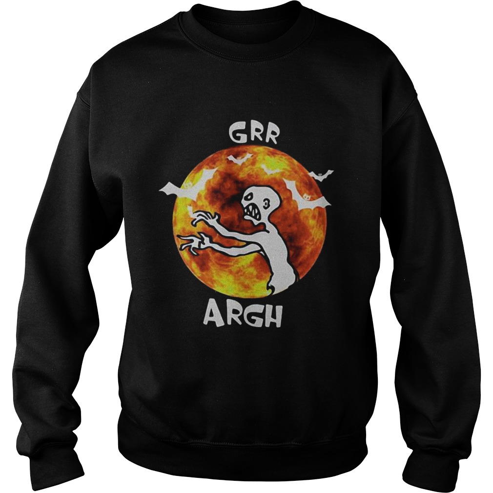 Zombie vampire grr argh mutant enemy halloween Sweatshirt