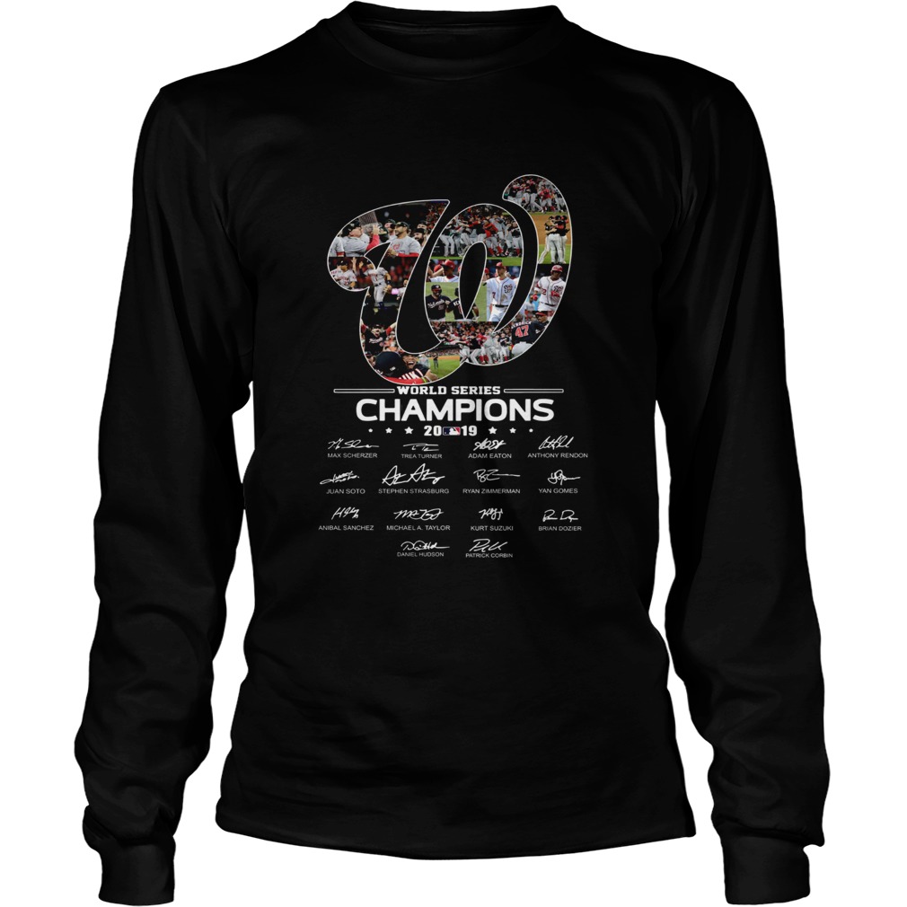 1572663480Washington Nationals logo Champions 2019 world series LongSleeve