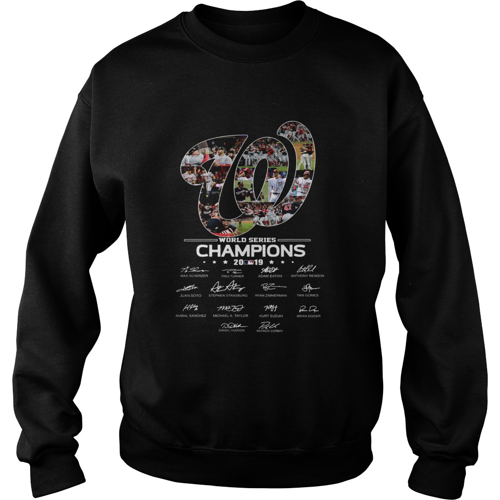 1572663480Washington Nationals logo Champions 2019 world series Sweatshirt