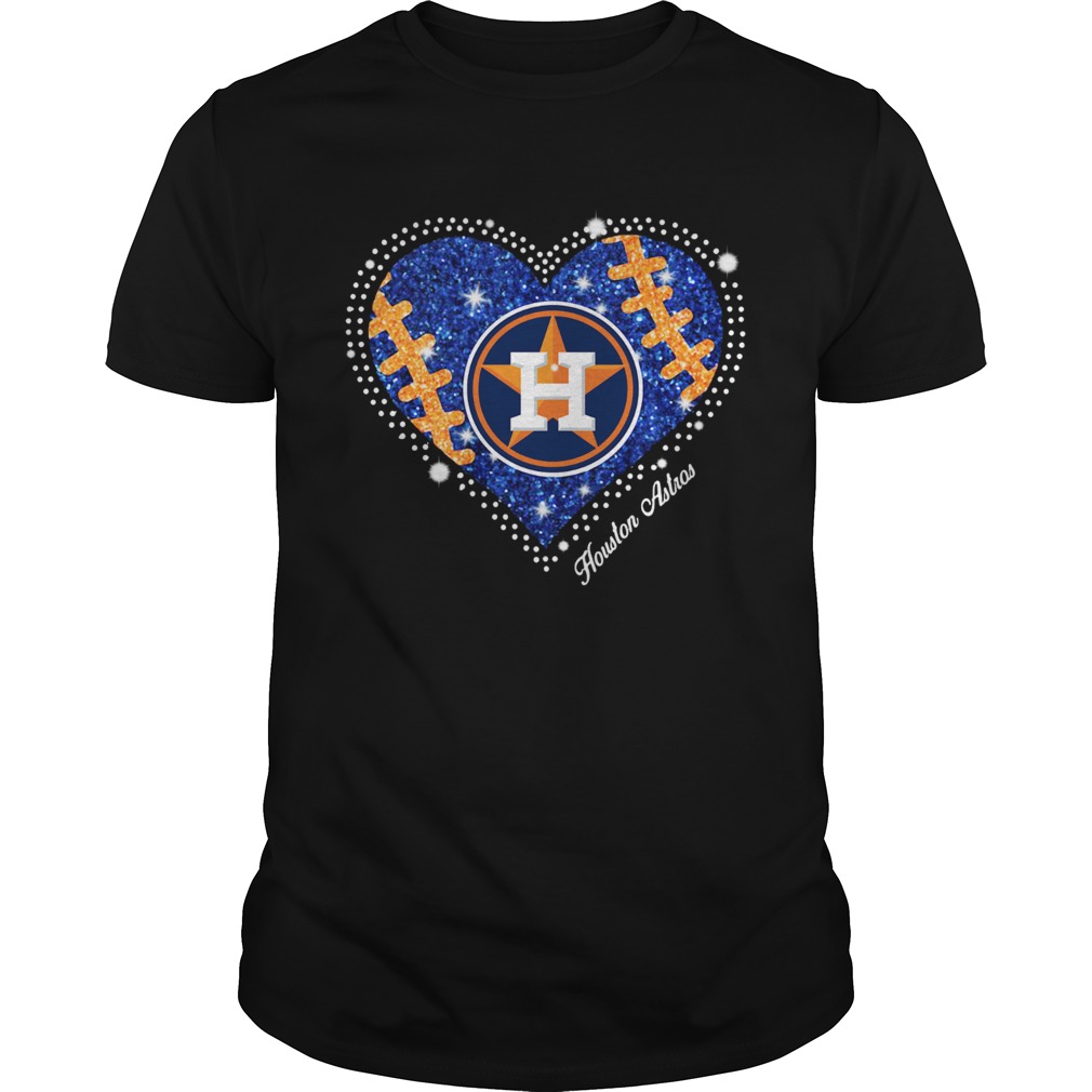 Houston Astros Diamond Heart Shirt