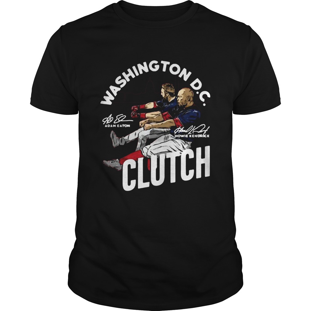 Washington D.C. Adam Eaton Howie Kendrick Clutch Signatures shirt