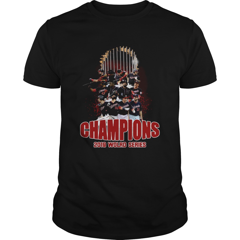 Washington Nationals Baseball 2019 World Series Champions shirt