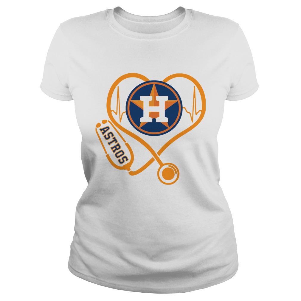 1572681055Heartbeat Nurse Love Houston Astros Shirt Classic Ladies