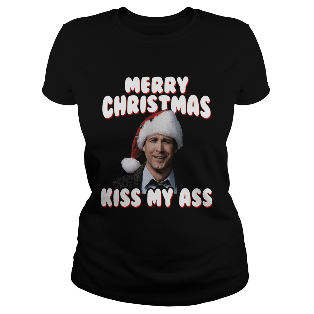 1572681513Clark Griswold Merry Christmas Kiss My Ass Classic Ladies