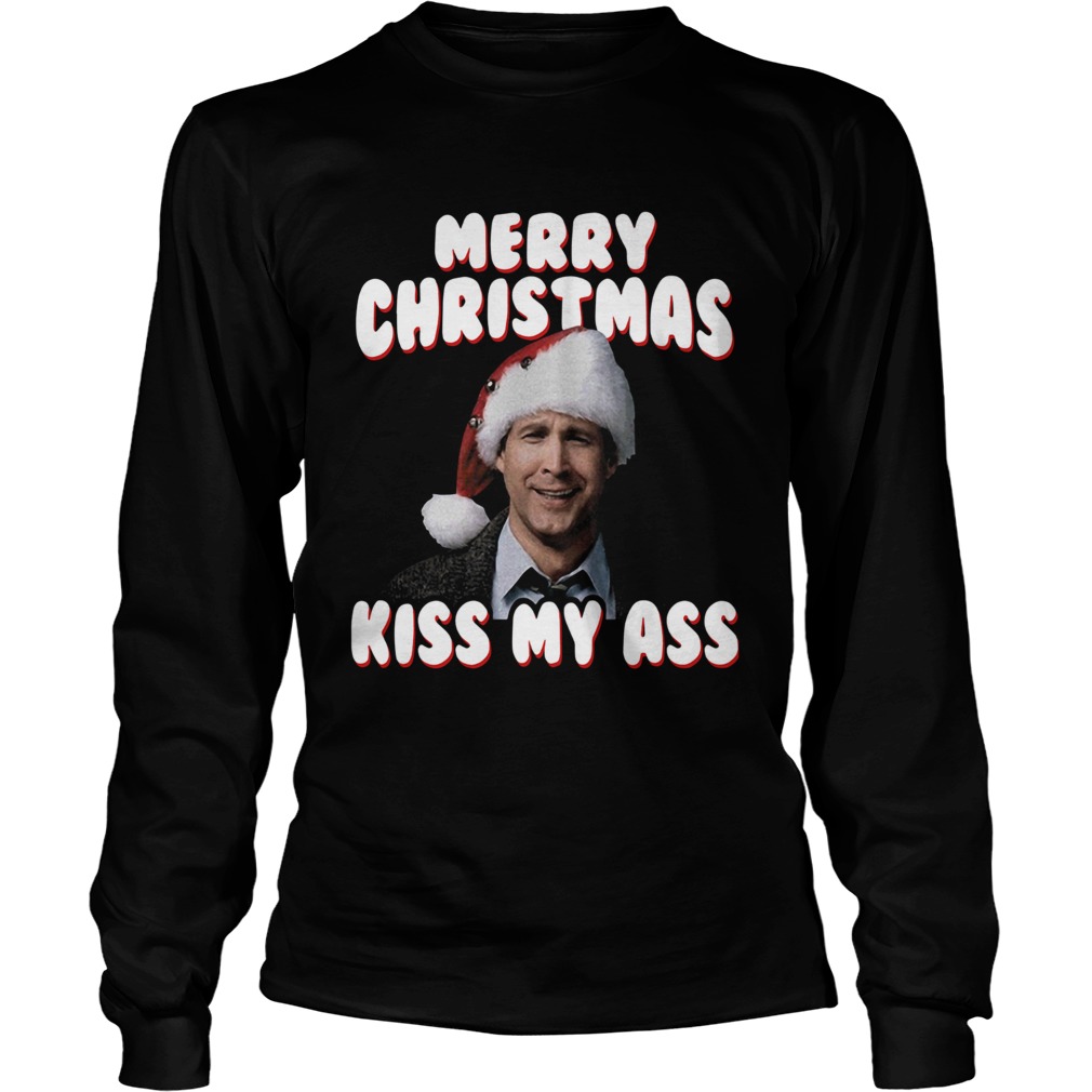 1572681513Clark Griswold Merry Christmas Kiss My Ass LongSleeve